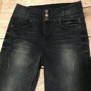 Wild blue jeans high waist